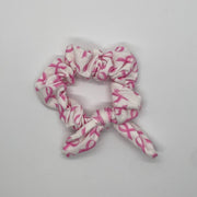 Pink Ribbon Scrunchie